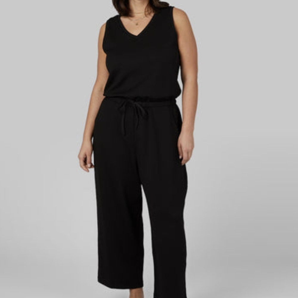 Women's Lightweight Black Studio Jumpsuit